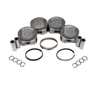 CeiRtK 4 Piece Engine Piston And Ring Kit 13101 To 75130 Universal For 2005 To 2016 Auto Aftermarket Replacement