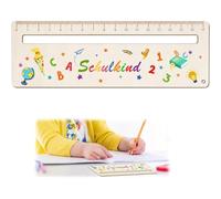 CEJAS 2 Pieces Dyslexia Guide Ruler Reading Guide Reading Strips Tracking Rulers Relieve Visual Stress, Gifts for Students Early School Year