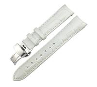 CEKGDB 18mm Leather Cowhide Watch Bands，For Tissot 1853 T035.207 T035 Black White Purple Red Women's Watch Strap Free Tools
