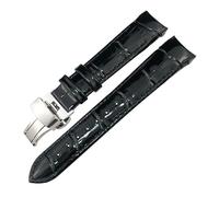 CEKGDB 18mm Leather Cowhide Watch Bands，For Tissot 1853 T035.207 T035 Black White Purple Red Women's Watch Strap Free Tools