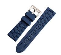 CEKGDB 20mm 22mm 23mm Rubber watchband Strap Men Women WATCHBAND for AR watch(Blue,22mm)