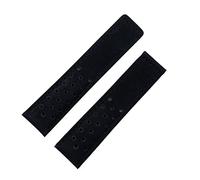 CEKGDB 20mm 22mm 24mm Genuine Frosted Leather Watchband For TAG Strap For HEUER CARRERA AQUARACER Monaco F1 Watch Band Bracelet Buckle(Blk No Buckle,22mm)