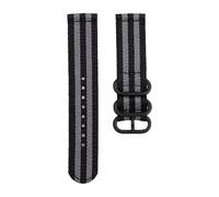 CEKGDB 20mm Canvas Nylon Strap For Garmin Vivoactive 3 Music Vivomove HR Smart Watch Accessories Bracelet Forerunner 245 245M 645 Band