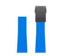 CEKGDB 22mm 24mm Rubber Watchband For Breitling Watchbands For AVENGER NAVITIMER WORLD Rubber Waterproof Soft Watch Strap With Buckle(306S,24mm)