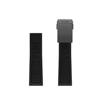 CEKGDB 22mm 24mm Rubber Watchband For Breitling Watchbands For AVENGER NAVITIMER WORLD Rubber Waterproof Soft Watch Strap With Buckle(312S,24mm)