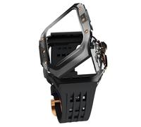 CEKGDB Luxury Glacier Modification Kit，For Apple Watch Series 9 8 7 6 5 4 SE 45MM 44MM Transparent Watch Case Band Accessories Set(H,44MM)