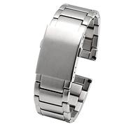 CEKGDB Stainless Steel Watch Strap For Diesel DZ4316 DZ7395 7305 4209 4215 Men Metal Solid Wrist Watchband Bracelet 24mm 26mm 28mm 30mm Watchbands(A Silver,28mm)