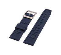 CEKGDB Watch Accessories Suitable For Breitling Series 22 24mm Pin Buckle Men's And Women Watch Straps(Dark blue silver,22mm)