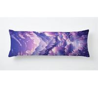 Cekog 16x48 Inches Body Pillow Cover Modern Mountains Grove Rivers Decorative Long Pillow Case with Invisible Zipper Rectangle Soft Large Cases Covers for Bed,Couch,Sofa,Home Gift