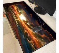 Cekog Beautiful Cloud Sunset Mouse Pad,400x900x3mm Gaming Mouse Pad,Extended Large XXL Mouse Mat Desk Pad,Stitched Edges Mousepad,Non-Slip Rubber Base,Gaming Mouse Pad