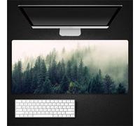 Cekog Forest Cloud Mouse Pad,400x700x2mm Gaming Mouse Pad,Extended Large XXL Mouse Mat Desk Pad,Stitched Edges Mousepad,Non-Slip Rubber Base,Gaming Mouse Pad