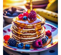 Cekog Fruit Pie Diamond Painting Kit for Adults,5D Round Full Drill Delicious Diamond Art Kits,DIY Crystal Embroidery Gem Art Picture Craft for Living Room Home Decor,40x40cm