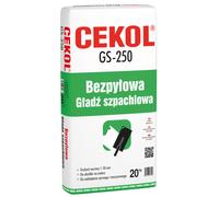 Cekol GS-250 dust-free internal wall plaster - 20kg