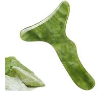 CekPo Jade Stone Large gua sha Massage Tool, Gua Sha Body Tool with Hand Grip, Muscle Scraping Massage Tools,Lymphatic Drainage Massager,Body Sculpting Anti Cellulite Tools for Men Women