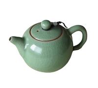 Celadon Teapot,Jade Green Porcelain Teapot,Kungfu Tea Utensil,Tea Ceremony,4 Optional Colors,龙泉青瓷茶壶 (Plum Green(Hacking Pieces))