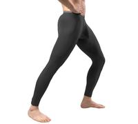 Celanisai Compression Trousers, Men's Long Underpants, Leggings, Running Trousers, Breathable Functional Underpants, Tights, Double Bag, Elephant Underwear, Fitness, Workout, Training Trousers, Sports