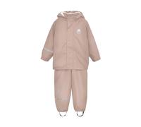 CeLaVi Baby Girls Zweiteiliger Regenanzug in Vielen Farben Waterproof Jacket, Pink (Misty Rose 524), 36 (Size: 80)