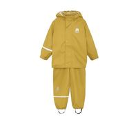 CeLaVi Girl's Zweiteiliger Regenanzug in Vielen Farben Waterproof Jacket, Yellow (Mineral Yellow 372), 152 (Size: 150)