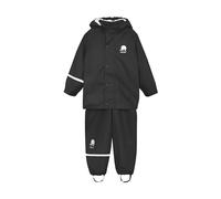 CeLaVi Kids 100% Waterproof Rain Set - PU Rain Jacket and Pants, Windproof Outdoor Rainwear for Boys & Girls