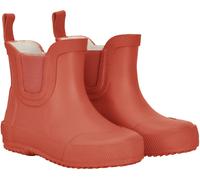 Celavi Kinder Gummistiefel kurz Basic Wellies Short Solid Redwood