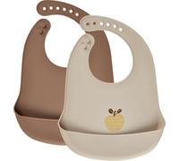 CeLaVi Kinder Lätzchen Silicon Bib (2er Pack) Rubber