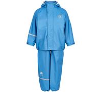 Celavi Kinder Regenset Basic Rainwear Set Solid PU Blue