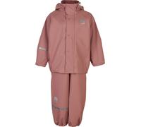 CeLaVi Basic Rainwear Set-Solid PU rain, Burlwood, 100