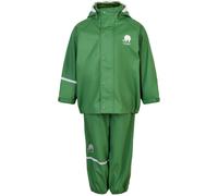 Celavi Kinder Regenset Basic Rainwear Set Solid PU Elm Green