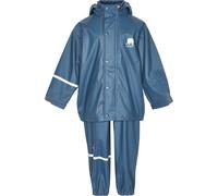 Celavi Kinder Regenset Basic Rainwear Set Solid PU Iceblue