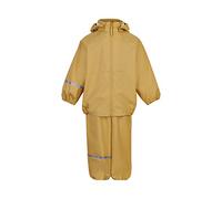 Celavi Unisex Children's Basic PU Rainwear Set, Rattan, 100