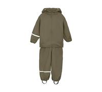 Celavi Unisex Kid's Basic Rainwear Set-Pu, sea Turtle, 120
