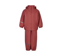 CeLaVi Unisex Kid's Pu Recycled Rain Set Regenset, Dusty Ceder, 140