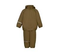CeLaVi Unisex Kinder PU Recycled rain Set Jacket, Nutria, 140