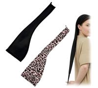 Celblisora 2 Pack Hair Extension Cover for Locs - Extra Long Hair Cover for Braids, Dreadlocks and Twists, Stretchable, Reusable, Lightweight Hair Wig Cap