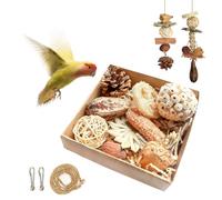 Celblisora Parrot Toy, Bird Toy for Cockatiels, Bird Shredder Toy, Toy for Lovebirds and Parakeets, Cage Accessories for Small Birds