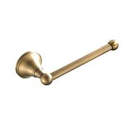 Celbon Brass Toilet Roll Holder Brush Bronze Antique Bathroom Tissue Roll Bar Wall Mounted Toilet Paper Loo Holder for Bathroom Kitchen
