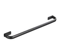 Celbon SUS 304 Stainless Steel Single Layer Towel Bar Wall Mounted Towel Rail Rack for Bathroom Kitchen Black Finish…