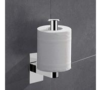Celbon SUS 304 Stainless Steel Vertical Toilet Roll Holder Bathroom Self AdhesiveToilet Roll Holder with Chrome finish,Easy Installtion