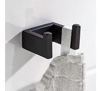 Celbon SUS304 Stainless Steel Bathroom Towel Hook Hanger Black Finish Wall Mounted Coat Hook Robe Hook Hanger for Toilet and Bathroom