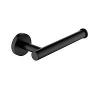 Celbon SUS304 Stainless Steel Toilet Roll Holder Black Finish Wall Mounted Bathroom Loo Holder Toilet Tissue Paper Rack for Toilet……