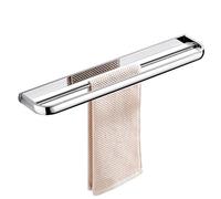 Celbon Wall Mounted SUS304 Stainless Steel Double Layer Towel Bar Chrome Finish Towel Rail Rack for Bathroom and Kitchen…