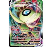 Celebi VMAX 008/198 Rare VMAX Pokemon Card (SWSH Chilling Reign) + 1x TitanCards® Toploader