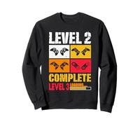 Celebrate 2nd Wedding Anniversary Vintage Level 2 Complete Sweatshirt
