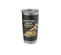 Celebrate AAPI Heritage Month - Asian American History Teach Stainless Steel Insulated Tumbler