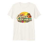 Celebrate AAPI Heritage Month - Asian American Voices Honor Premium T-Shirt