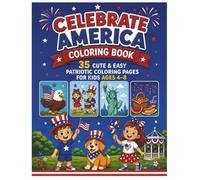 Celebrate America Coloring Book