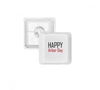 Celebrate Arbor Day Blessing Festival PBT Keycaps for Mechanical Keyboard White OEM No Marking Print