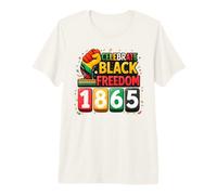 Celebrate Black Freedom 1865 Juneteenth Day Premium T-Shirt
