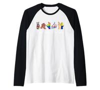 Celebrate Diversity Austism Black Race Peace Gender LGBTQ Raglan Baseball Tee