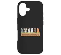 Celebrate Diversity Kitten Breeds Animal Lover Funny Cats Case for iPhone 17